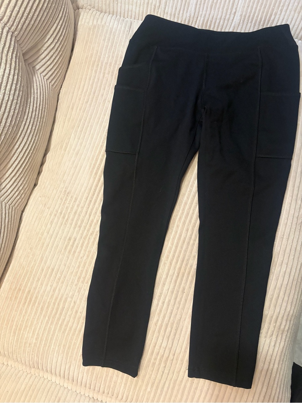 Black womans never worn  Active Leggings with Side Pockets